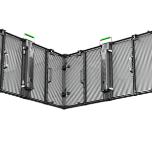 Rental-Grade LED Transparent Wall P7.8 – Hot-Swappable Power & Data