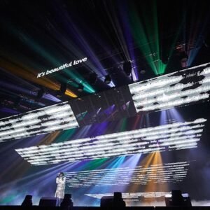 Touring LED Transparent Display P10.4-10.4 – Flight-Case Ready Rental Kit