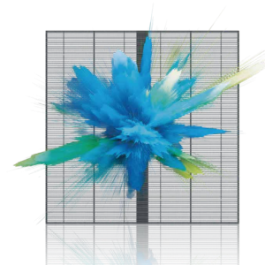 Fixed Installation Led Transparent Screen For Shopping Mall Building