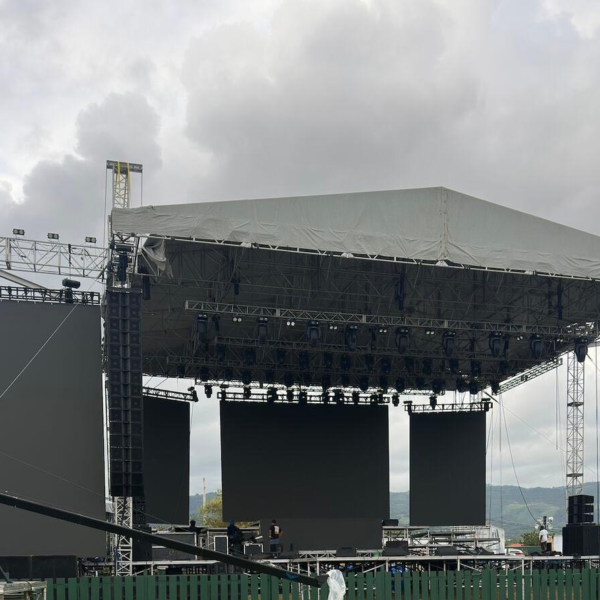 Outdoor Rental LED Screen P3.91 with IP65 Waterproof and 5500 Nits Brightness