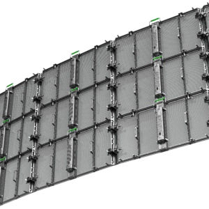 Concert LED Ice Screen P15.6 – 85% Transparency & 160° Viewing Angle