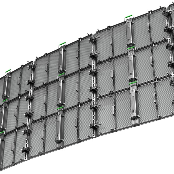 Concert LED Ice Screen P15.6 – 85% Transparency & 160° Viewing Angle