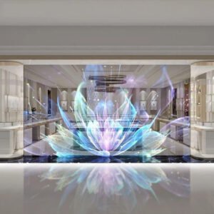Creative 3D LED Holographic Display for Retail Stores and Exhibitions