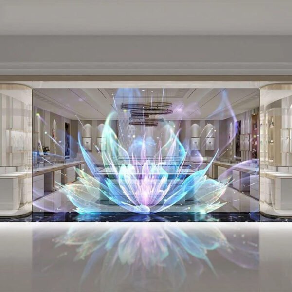 Creative 3D LED Holographic Display for Retail Stores and Exhibitions